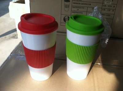 【咖啡杯,PP塑料杯,雙層塑料杯】價格,廠家,圖片,杯子,寧波市鄞州啟耀塑業-