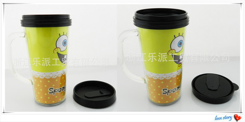 【供應(yīng)熱銷雙層塑料卡紙杯 透明色塑料杯】?jī)r(jià)格,廠家,圖片,杯子,永康市樂(lè)達(dá)五金制造廠-